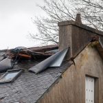 Aftermath of an autumn storm